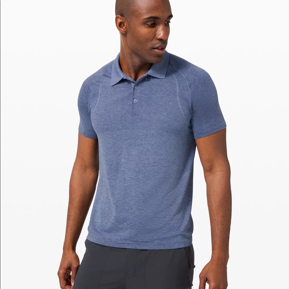 Metal Vent Tech Polo Shirt 2.0 - Large Blue